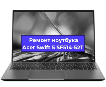 Ремонт ноутбуков Acer Swift 5 SF514-52T в Санкт-Петербурге